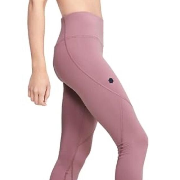 Under Armour Celliant Rush Crop Legging Compression Pink - Picture 8 of 8